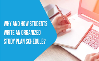 Why And How Students Write An Organized Study Plan Schedule